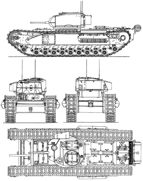 Churchill Mk.l A22 Infantry Tank Mk.IV