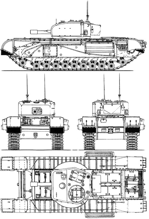 Churchill Mk.V A22 Infantry Tank Mk.IV 1942