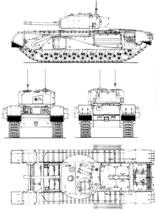 Churchill Mk.VI A22 Infantry Tank Mk.IV