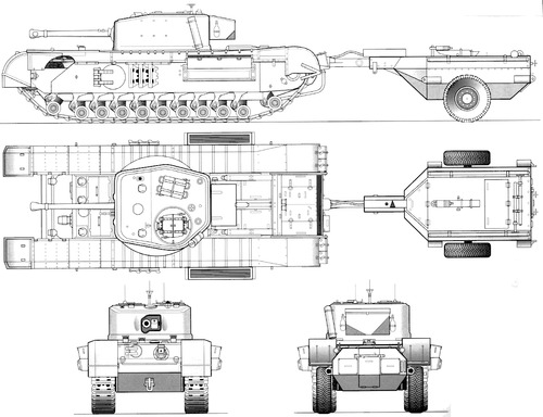 Churchill Mk.VII A22 Crocodile