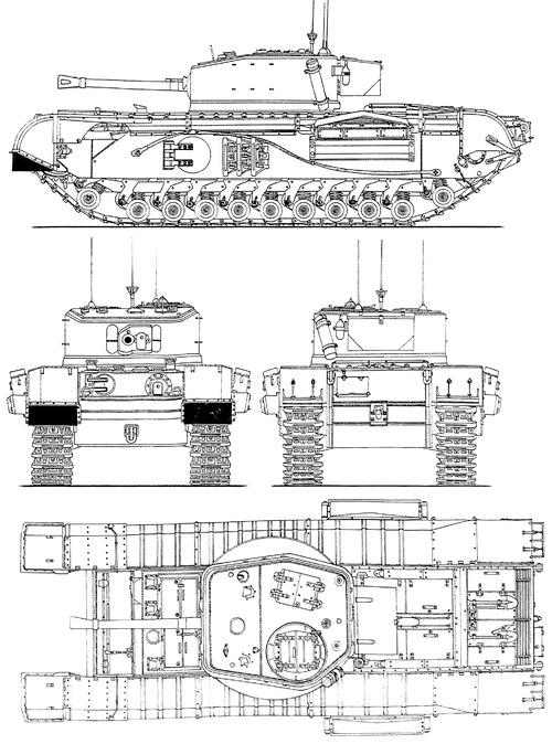 Churchill Mk.VII A22 Infantry Tank Mk.IV