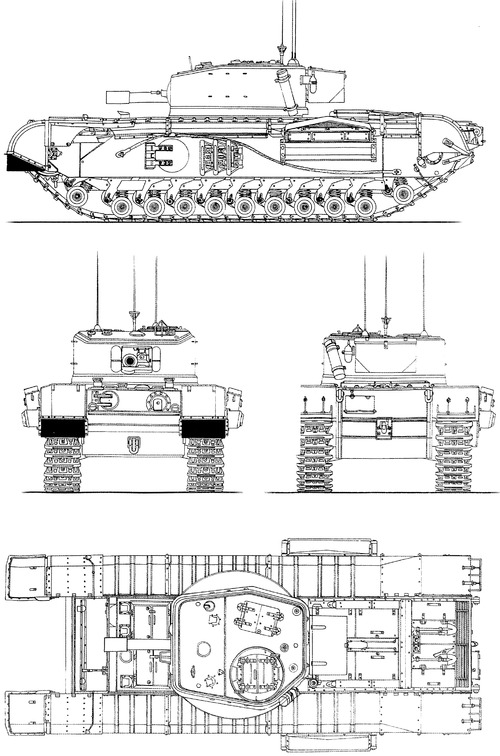 Churchill Mk.VIII A22 Infantry Tank Mk.IV