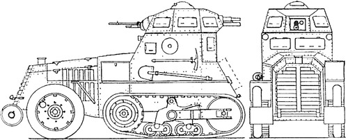 Citroen-Kegresse P16 AMC Schneider M1928