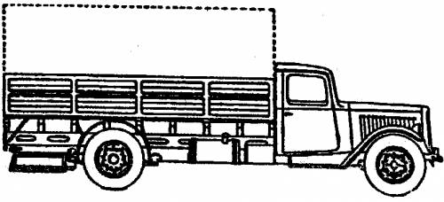 Citroen Type 45 Truck