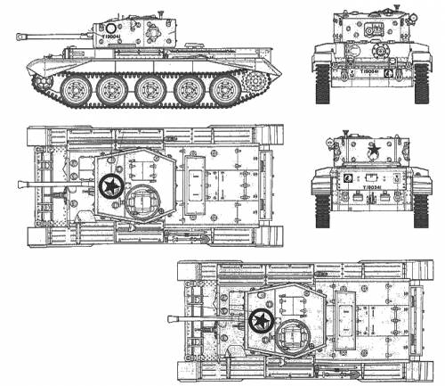 Cromwell Mk.IV British Cruiser Tank Mk.VIII A27M