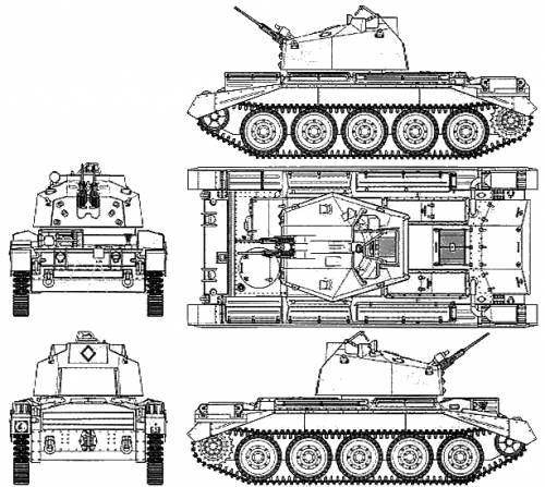 Crusader Antiaircraft Tank