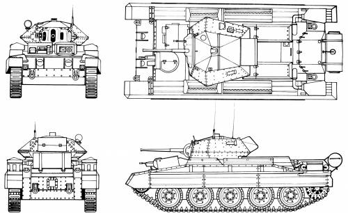 Crusader Mk V Cruiser tank Mk VI b