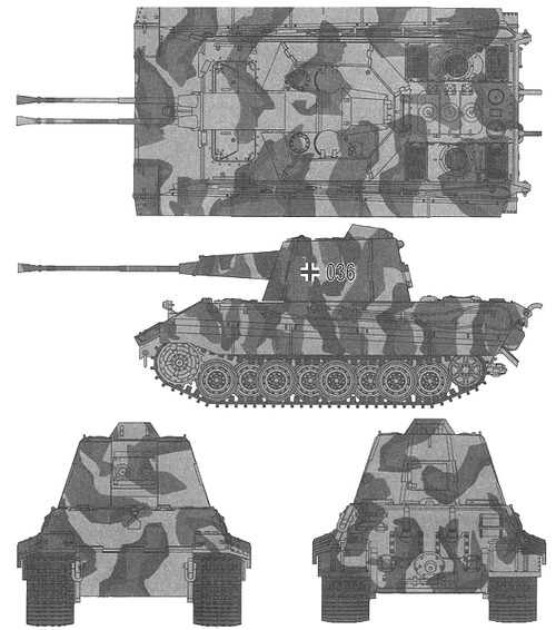 E-75 Flakpanzer Flak 55