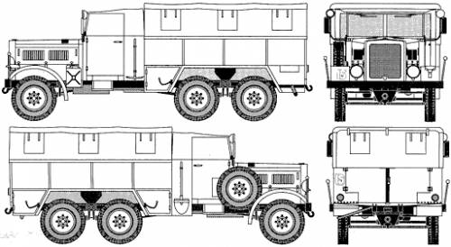 Einheits Diesel 6x6