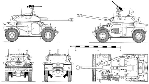 Eland-90 Mk.5 (1966)