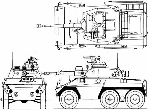 Engesa EE-9 Cascavel Armoured Car
