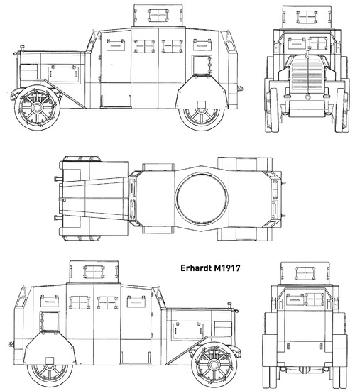 Erhatdt M1917 Armored Car