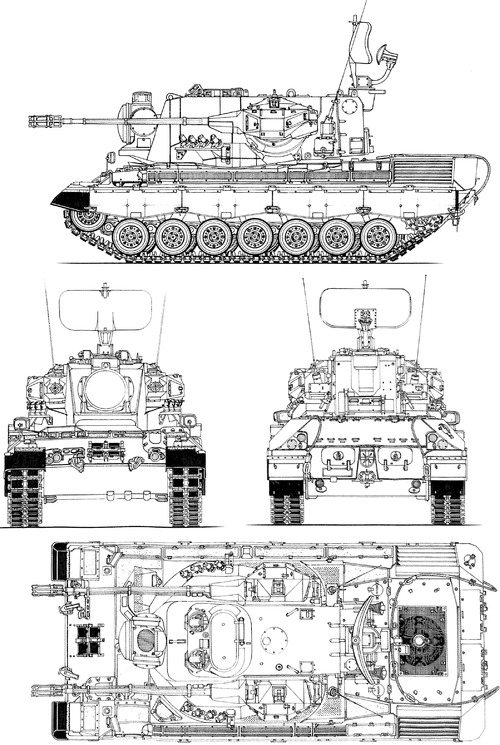 Flugabwehrkanonenpanzer Gepard