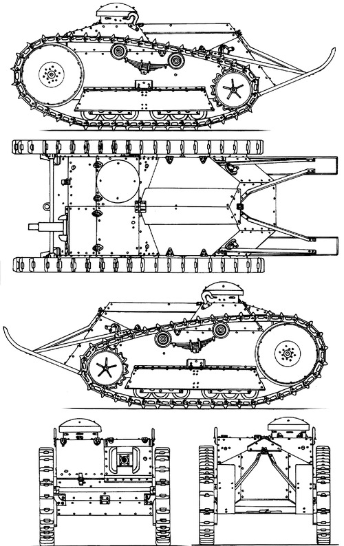 Ford 3-ton Light Tank 1918
