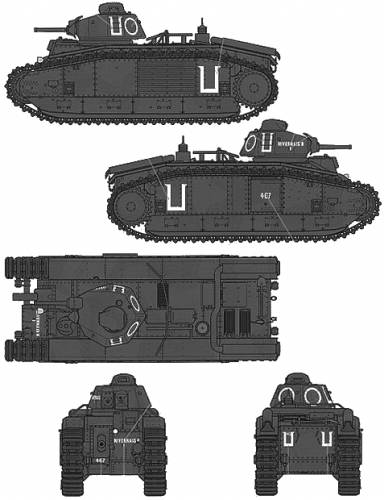 Franch Tank B1 bis