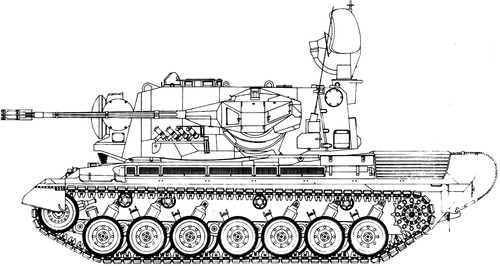 Gepard B2L Flugabwehrkanonenpanzer