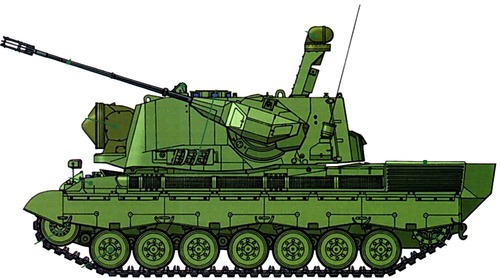 Gepard Flakpanzer CA-1 Cheetah