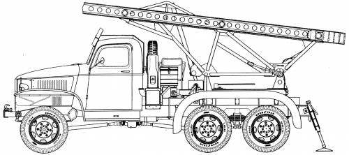 GMC CCKW-352 2.5-ton BM-13