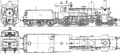 Hanomag DRG BR 13 001 Prussian S3 (1893)