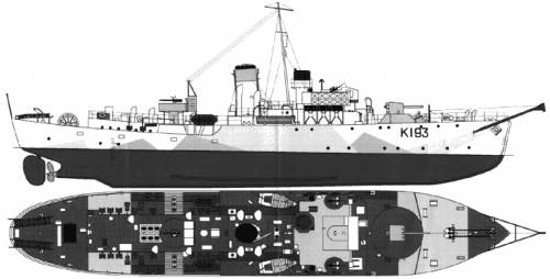HMS Buttercup K193 (Corvette