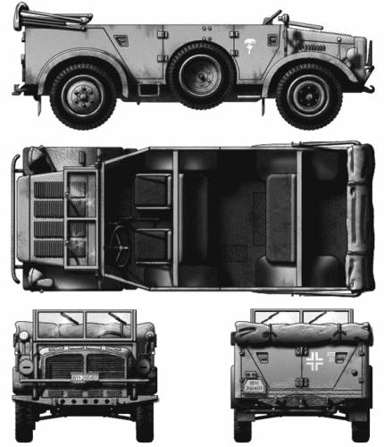 Horch Kfz.15 4x4 Type 1A