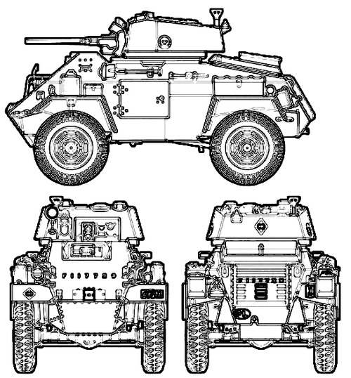 Humber Armoured Car Mk.IV 37mm