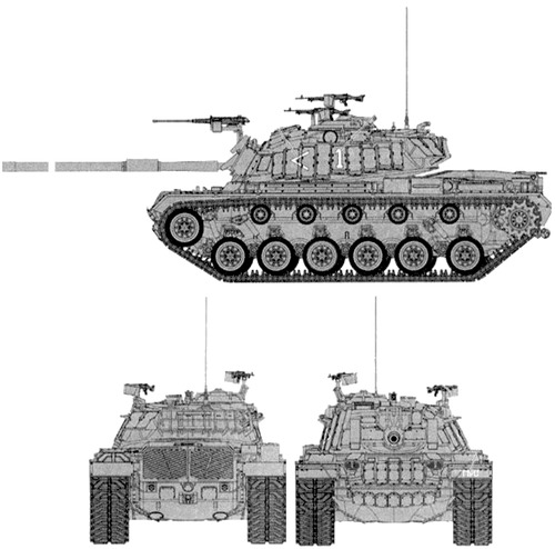 IDF M48A5 Patton Magach 3 (1982)