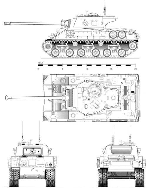 IDF M50 Super Sherman 75mm Mk.II (1957)