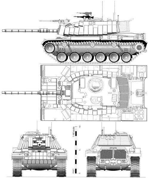 IDF M60 Magach 6B Gal (1985)
