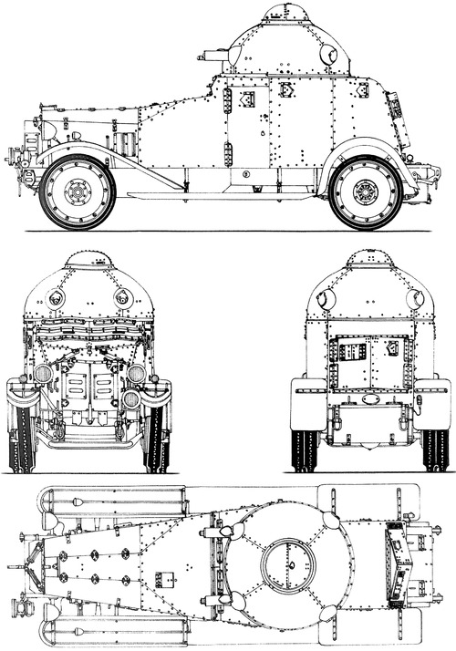 IJA Type 87 Armoured Vehicle 1927
