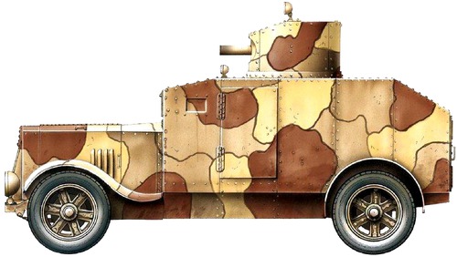 IJA Type 92 Osaka Armoured Vehicle