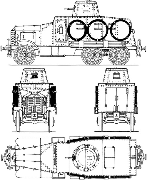 IJA Type 93 Sumida Armoured Vehicle 1933