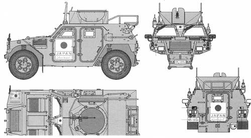 J.G.S.D.F. Light Armored Vehicle