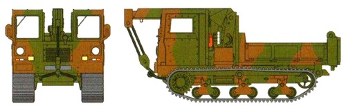 JGSDF Material Carrier Vehicle Tractor