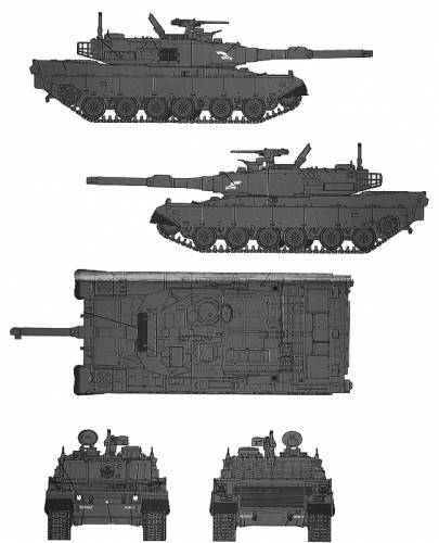 JGSDF Type 90 MBT