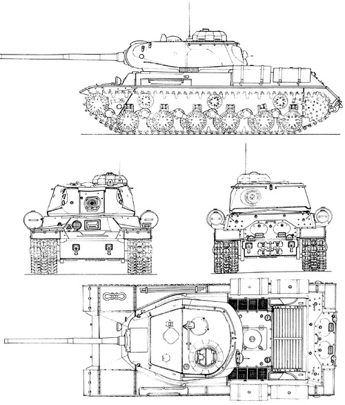 JS-1 Stalin [IS-85] 1943-4