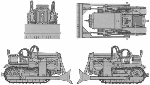 Komatsu G40 Bulldozer