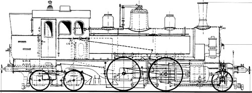 Krauss & Comp BR 73-0 Pt 2-5 H (1906)