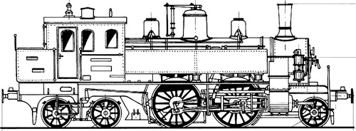 Krauss & Comp BR 73-0 Pt 2-5 N (1907)