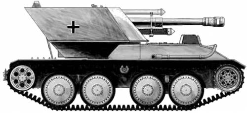 Krupp-Ardelt Waffentrager 105mm leFH-18