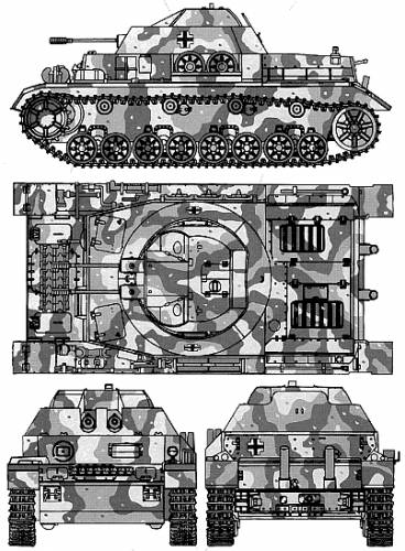 Kugelblitz 3cm Flankpanzer IV