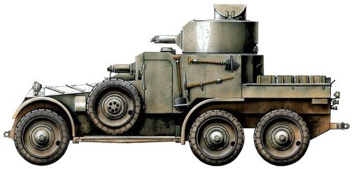 Lanchester Armoured Car 1941