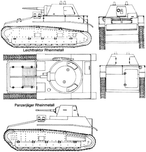 Leichttraktor VK 31 Rheinmetall