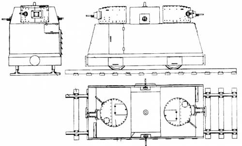 Leningrad Armored Self-Propelled Railroad Car