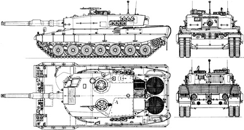 Leopard 2A0 120mm