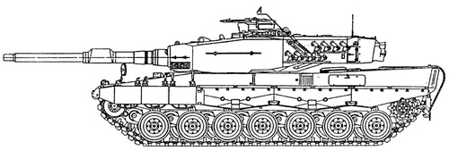 Leopard 2A4 Pz 87