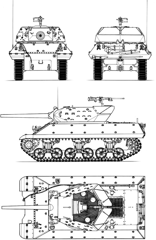 M10 3-inch Gun Motor Carriage Wolverine (Early)