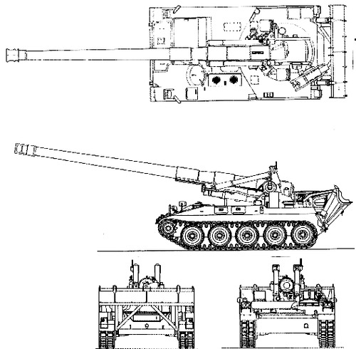 M110A2 203mm SPG