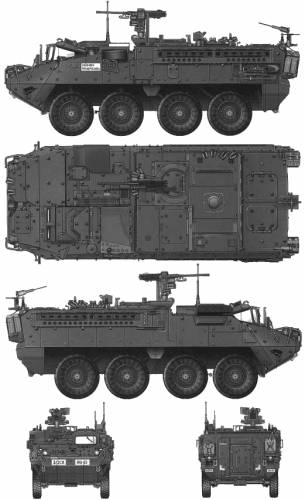 M1130 Striker Command Communication Car