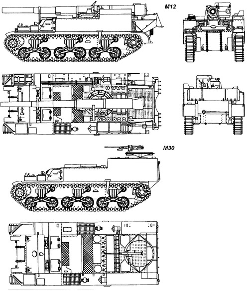 M12 155 mm Gun Motor Carriage